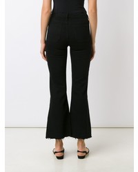 Черные джинсы-клеш от MiH Jeans