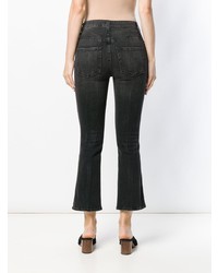 Черные джинсы-клеш от Khaite