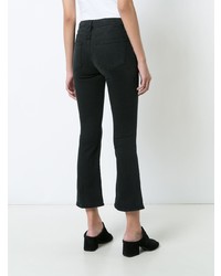 Черные джинсы-клеш от Frame Denim