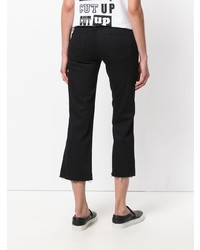 Черные джинсы-клеш от Diesel