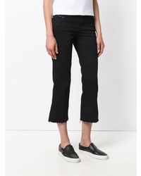 Черные джинсы-клеш от Diesel