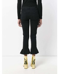 Черные джинсы-клеш от Paige