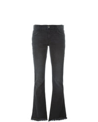 Черные джинсы-клеш от Current/Elliott