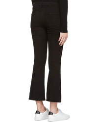 Черные джинсы-клеш от Frame