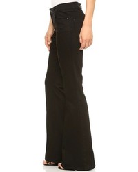 Черные джинсы-клеш от Rachel Zoe