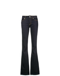Черные джинсы-клеш от Dondup