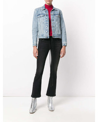 Черные джинсы-клеш от Off-White