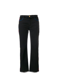 Черные джинсы-клеш от Etro