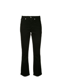 Черные джинсы-клеш от Eve Denim