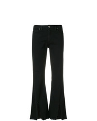 Черные джинсы-клеш от Federica Tosi