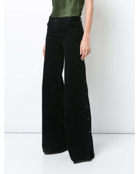 Черные джинсы-клеш от Nili Lotan