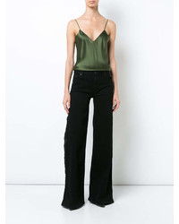 Черные джинсы-клеш от Nili Lotan