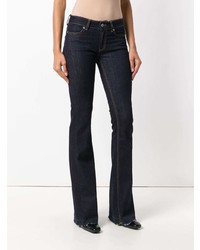 Черные джинсы-клеш от Dondup