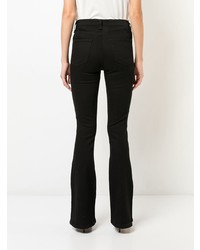 Черные джинсы-клеш от Veronica Beard