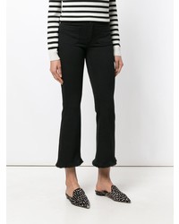 Черные джинсы-клеш от The Seafarer