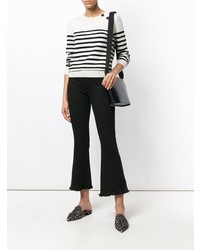 Черные джинсы-клеш от The Seafarer