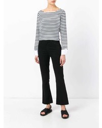 Черные джинсы-клеш от Mother