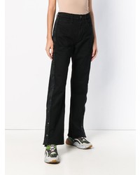 Черные джинсы-клеш от 3x1