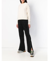 Черные джинсы-клеш от 3x1