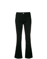 Черные джинсы-клеш от Haikure