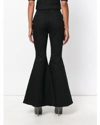 Черные джинсы-клеш от Ellery