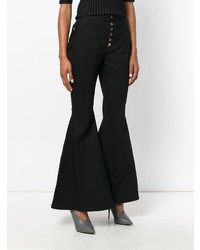 Черные джинсы-клеш от Ellery