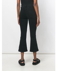 Черные джинсы-клеш от Hudson