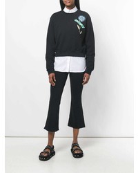 Черные джинсы-клеш от Hudson