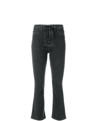 Черные джинсы-клеш от Hudson
