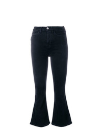 Черные джинсы-клеш от Hudson