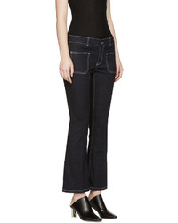 Черные джинсы-клеш от Stella McCartney