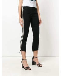 Черные джинсы-клеш от Mother