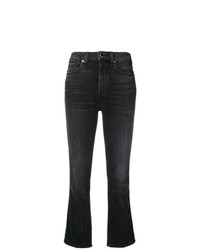 Черные джинсы-клеш от Khaite