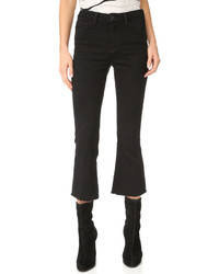 Черные джинсы-клеш от L'Agence