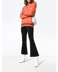 Черные джинсы-клеш от Frame Denim