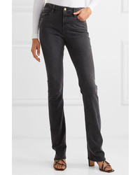 Черные джинсы-клеш от Frame