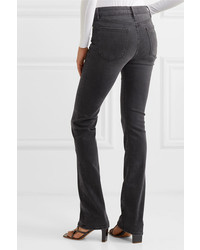 Черные джинсы-клеш от Frame