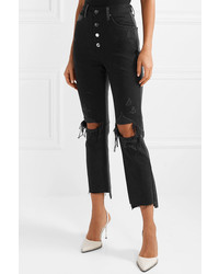 Черные джинсы-клеш от Amiri