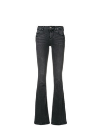 Черные джинсы-клеш от Liu Jo