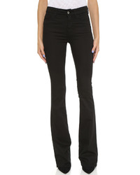 Черные джинсы-клеш от MiH Jeans