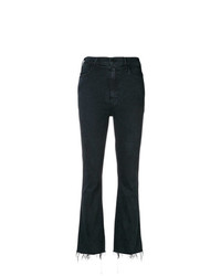 Черные джинсы-клеш от Mother