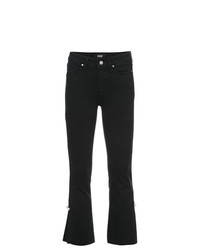 Черные джинсы-клеш от Paige