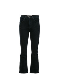 Черные джинсы-клеш от Proenza Schouler