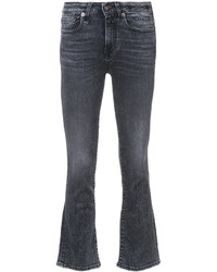 Черные джинсы-клеш от R 13