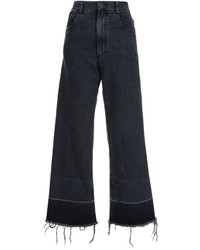 Черные джинсы-клеш от Rachel Comey