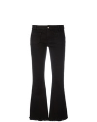 Черные джинсы-клеш от The Seafarer