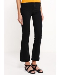 Черные джинсы-клеш от Topshop