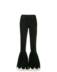 Черные джинсы-клеш от Tu Es Mon Trésor