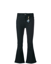 Черные джинсы-клеш от Twin-Set