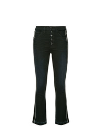 Черные джинсы-клеш от Veronica Beard